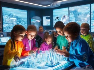 二年级学生在科技与创新方面探索未来！
